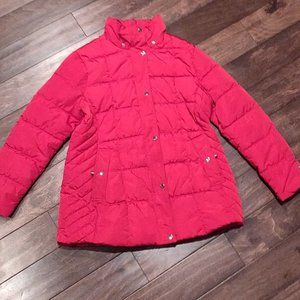 Tommy Hilfiger Red Puffer Coat Women's SIZE XXL